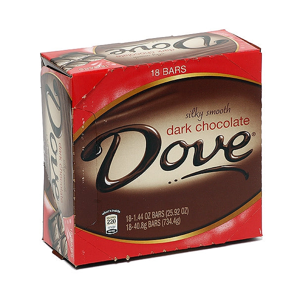 Dove Dark Chocolate - 18/box