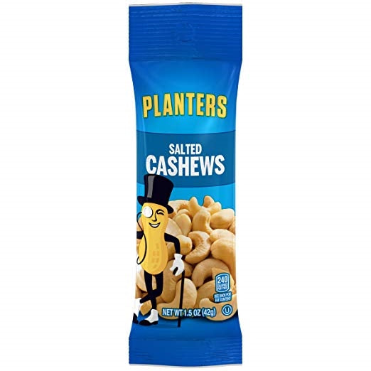 Planter's Cashews - 18/box
