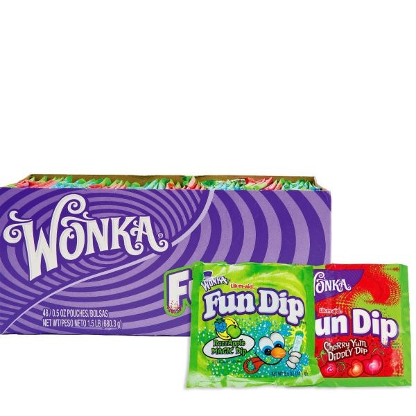 Willy Wonka Candy  Nerds Candy, Fun Dip, & Gobstoppers – The