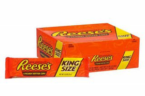 Reese's King Size - 4 Cup - 24/box – The Wholesale Candy Shop